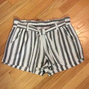 Jolt Black & White Shorts